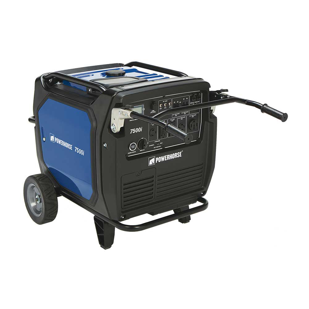 Powerhorse Generator Inverter 7,500 Surge Watt Electric Start - 74006