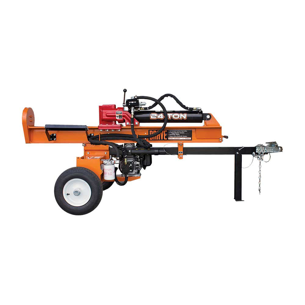 Brave Log Splitter 24-Ton Honda GC160 - VH1724GC