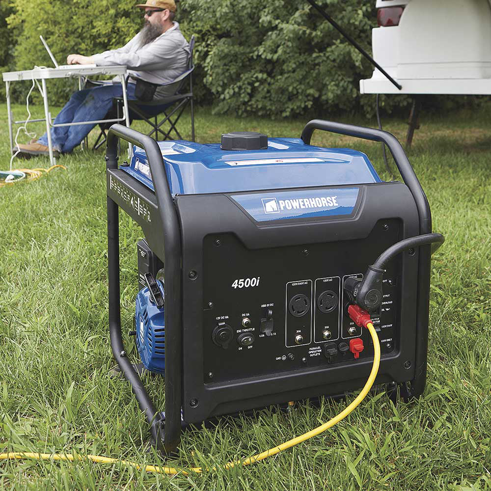 Powerhorse Generator 4,500 Watts Inverter Open-Frame-83171