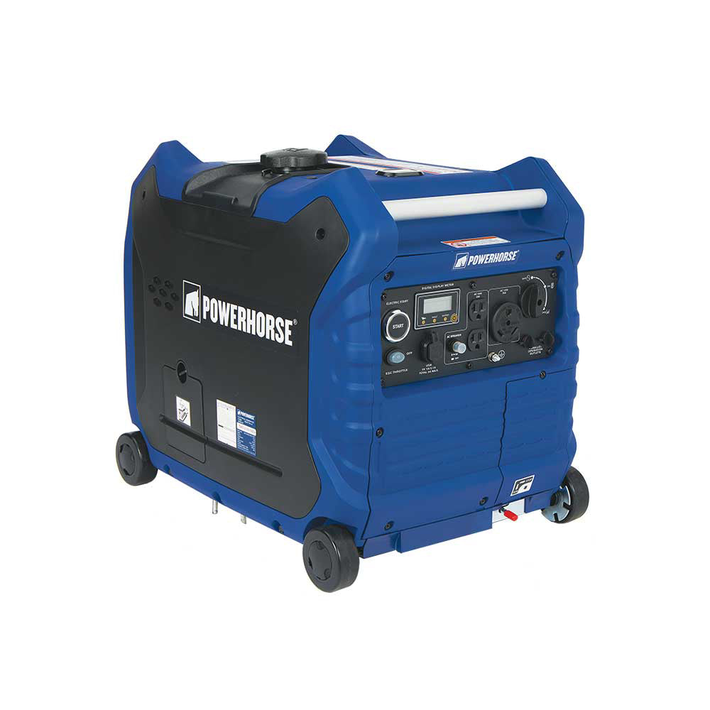 Powerhorse Generator Inverter 4,500 Surge Watt Electric Start - 96387