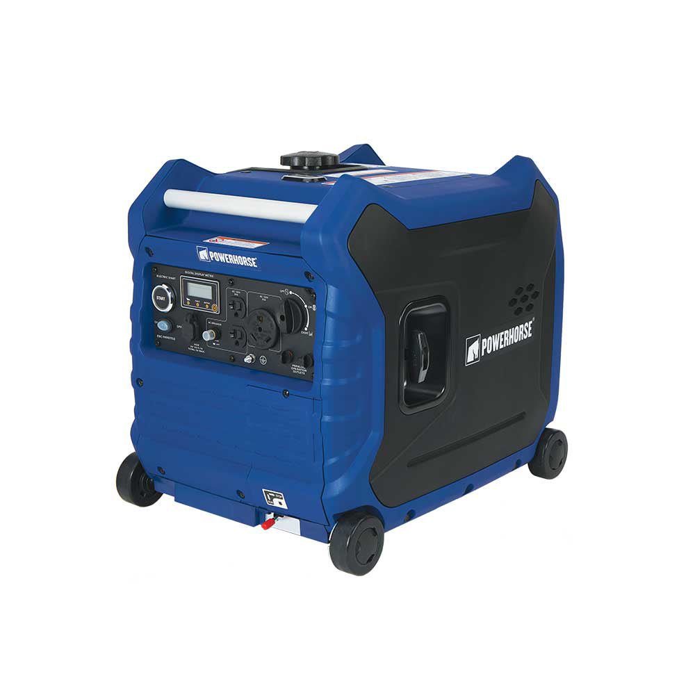 Powerhorse Generator Inverter 4,500 Surge Watt Electric Start - 96387