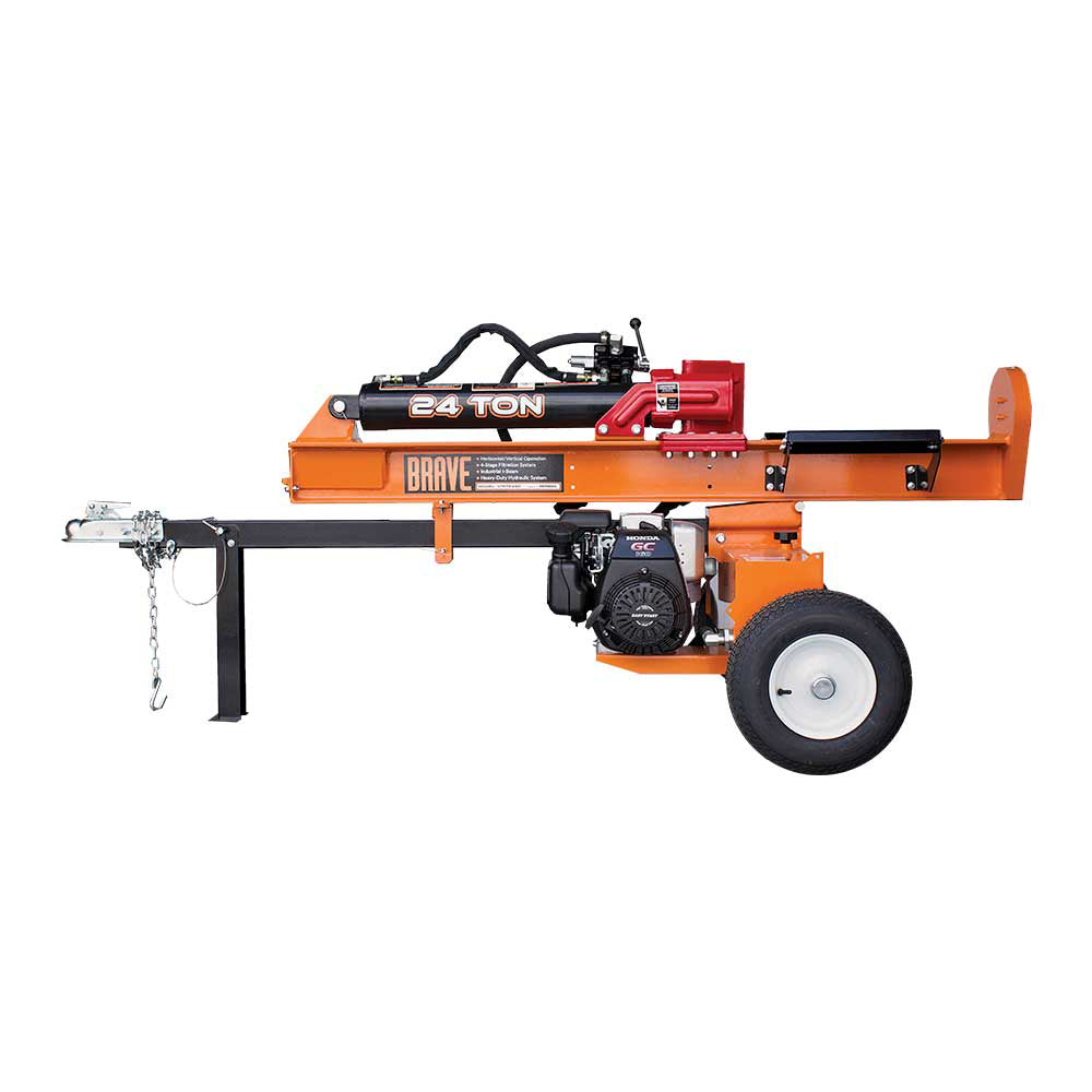 Brave Log Splitter 24-Ton Honda GC160 - VH1724GC