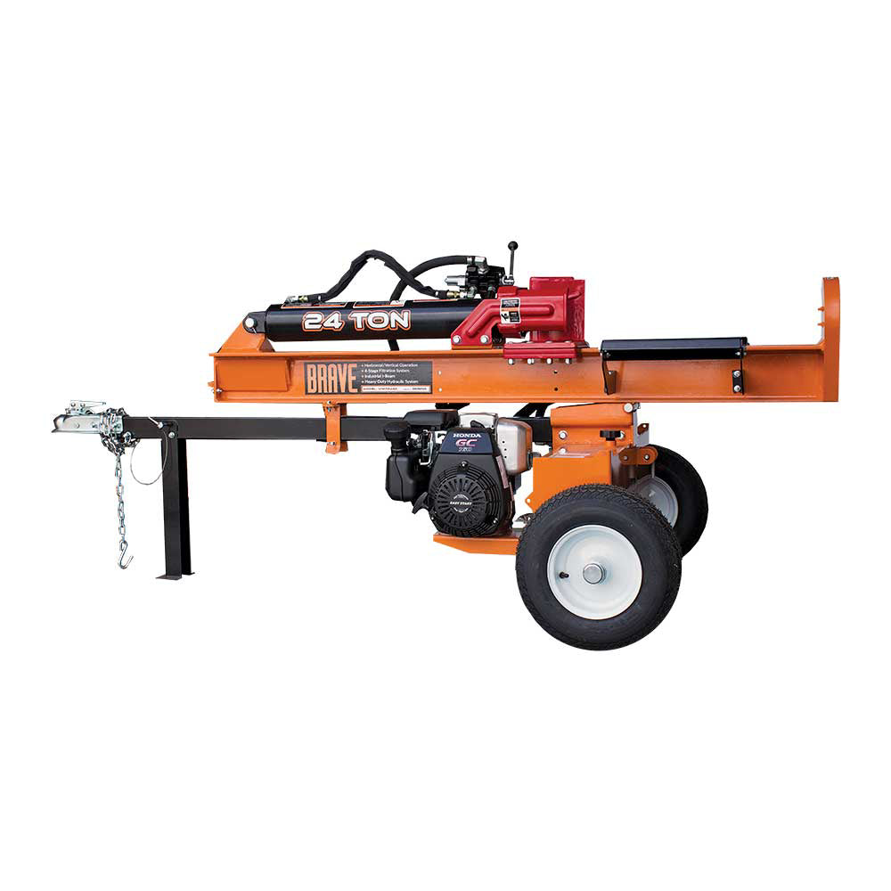 Brave Log Splitter 24-Ton Honda GC160 - VH1724GC