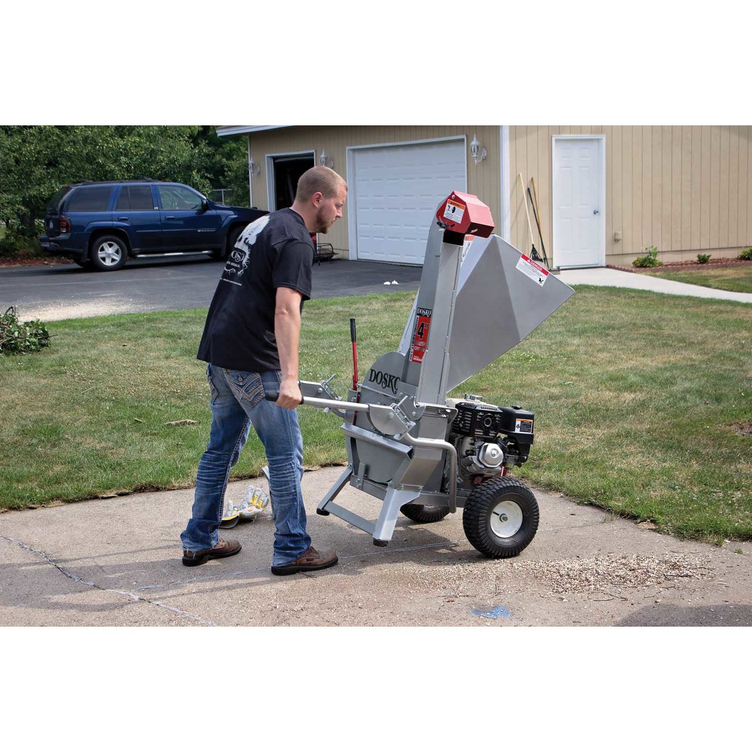 Dosko Brush Chipper 4 In. Honda GX390 - 1321T13H