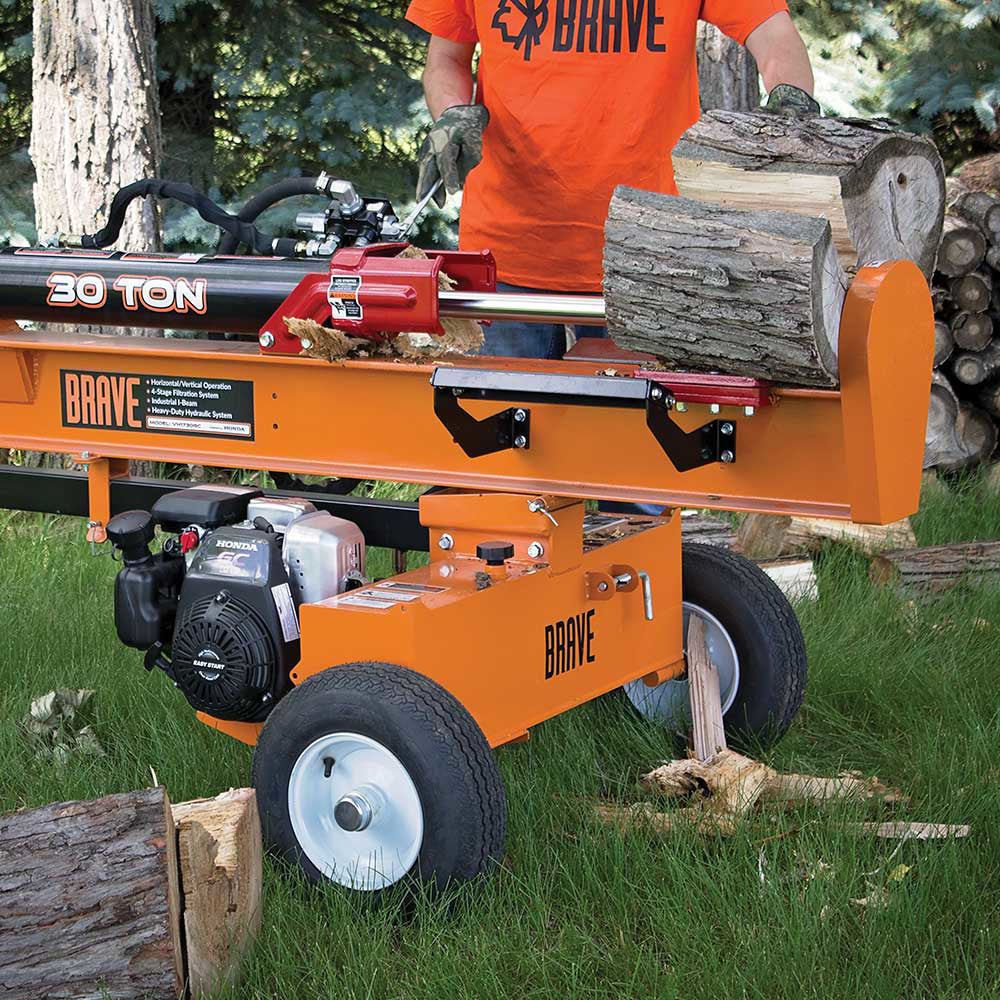 Brave Log Splitter 30-Ton Honda GC190 - VH1730GC