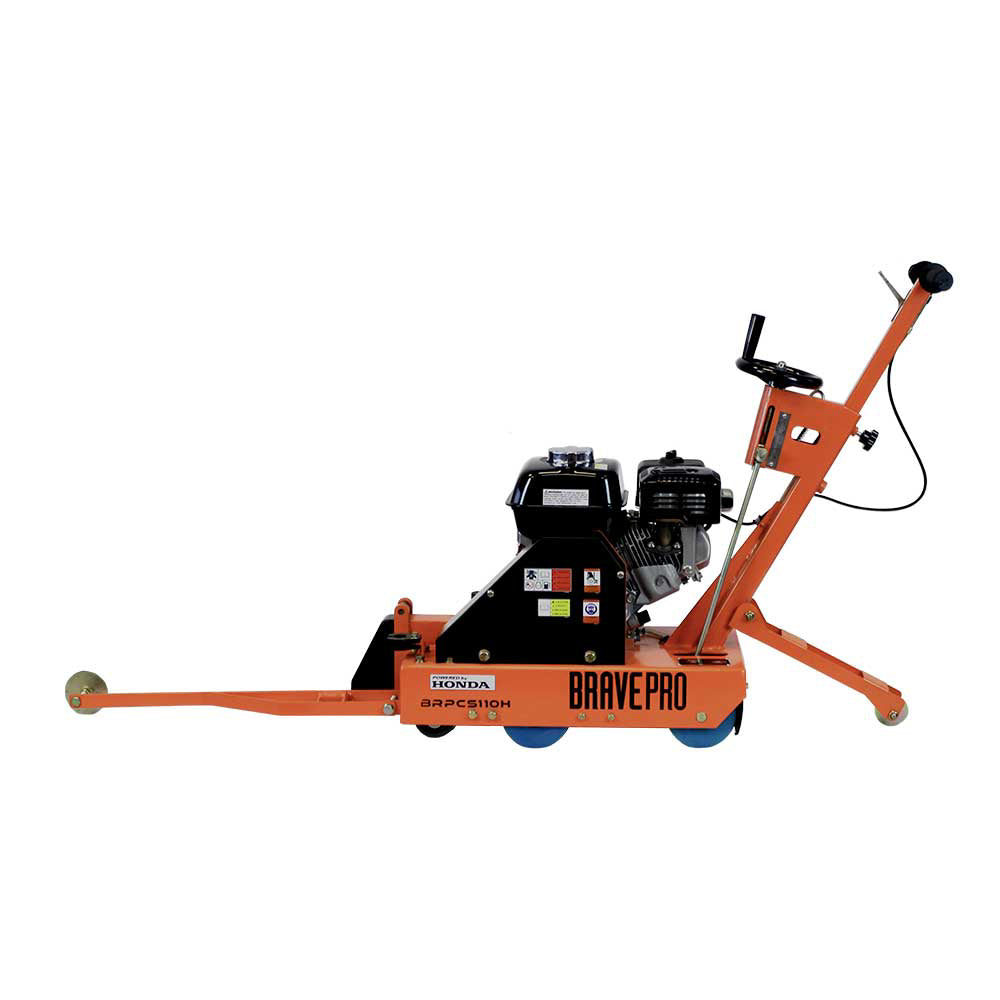 Brave Green Concrete Saw 10 In. Honda GX200 - BRPCS110H