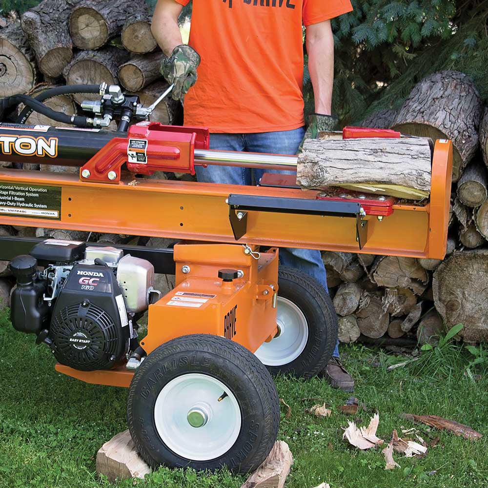 Brave Log Splitter 24-Ton Honda GC160 - VH1724GC