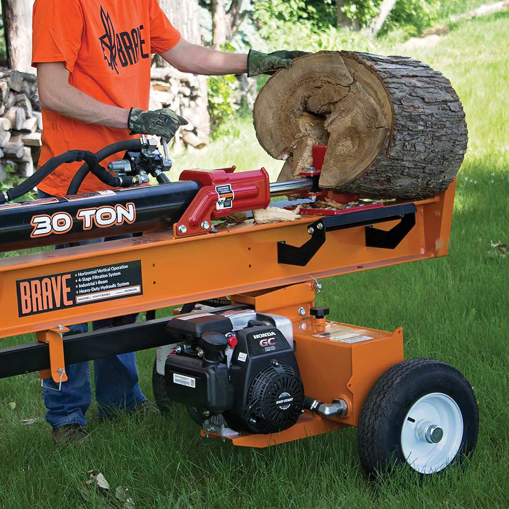 Brave Log Splitter 30-Ton Honda GC190 - VH1730GC