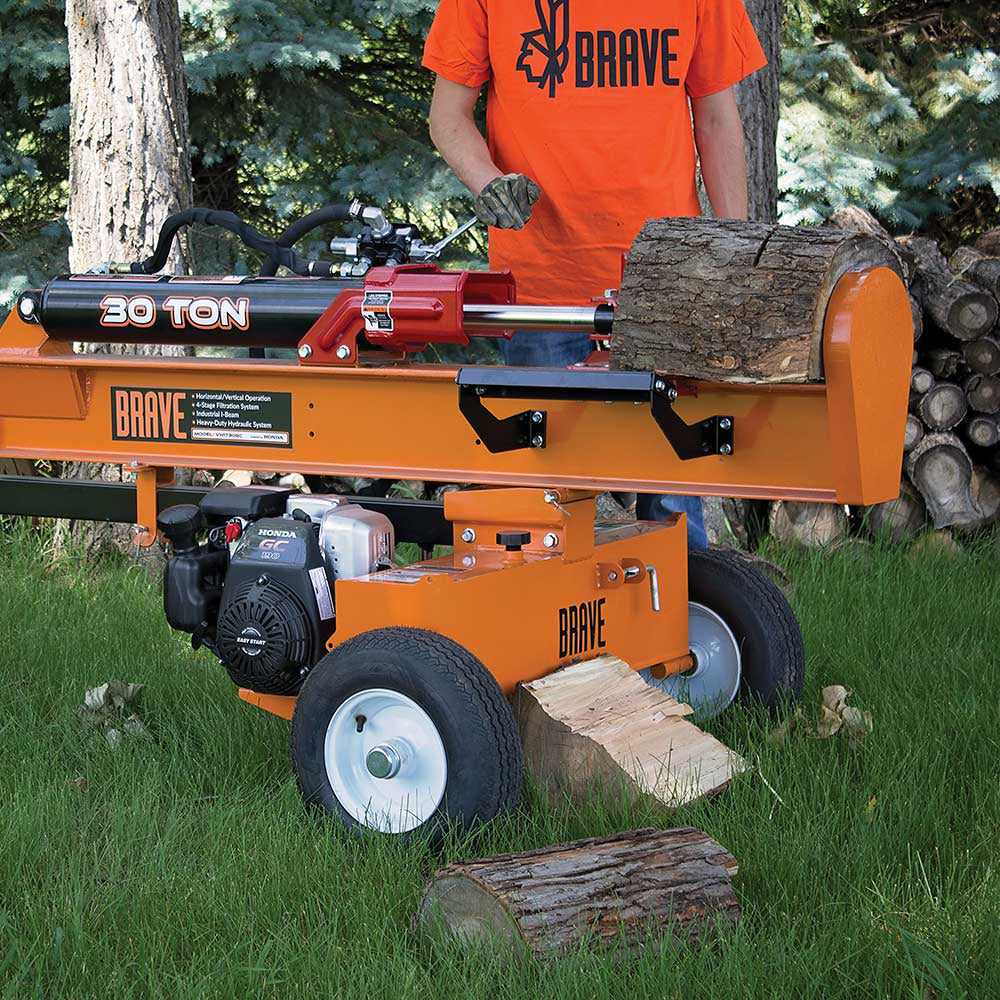 Brave Log Splitter 30-Ton Honda GC190 - VH1730GC