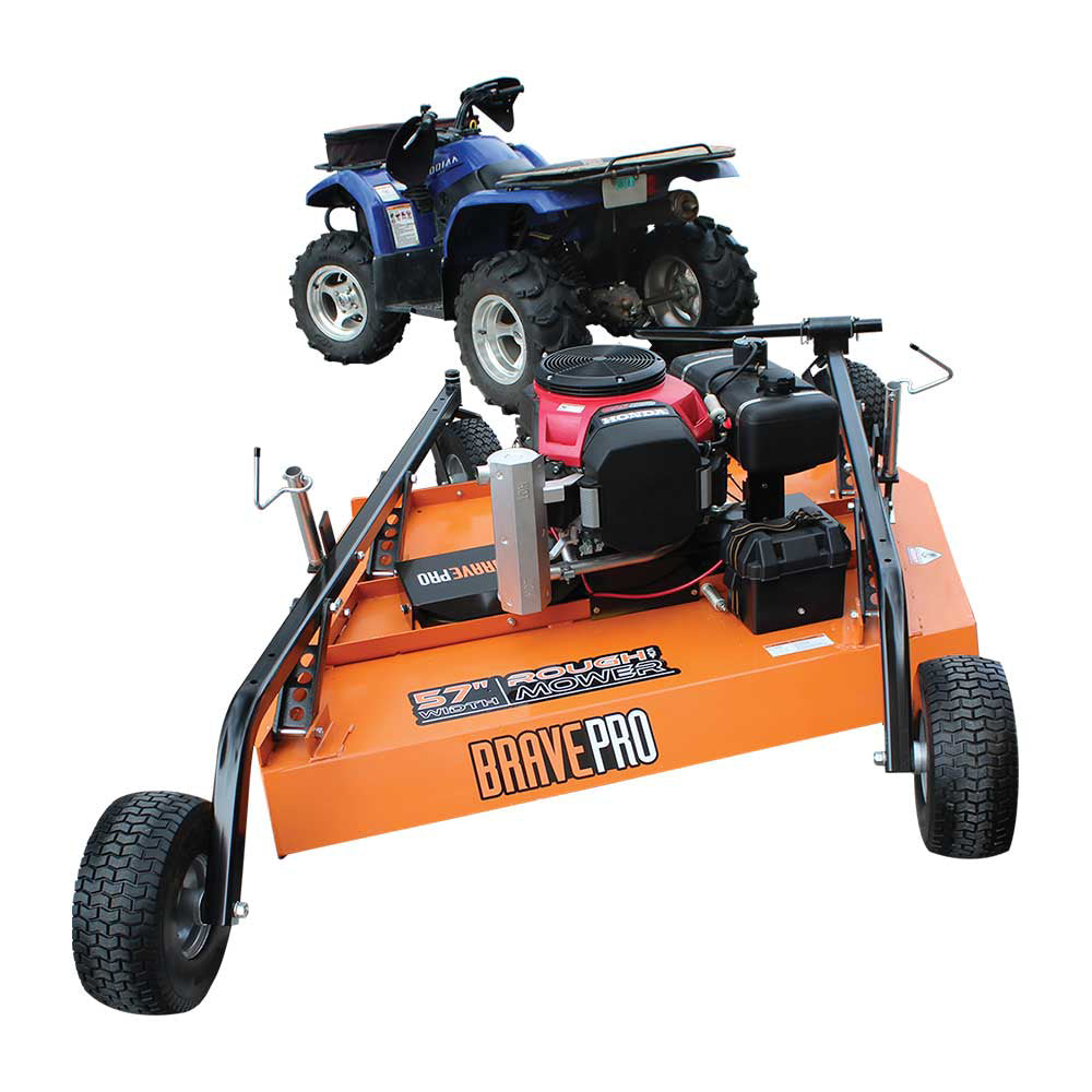 Brave Rough Cut Mower 57-In. Towable Honda GXV630 - BRPRC110HE