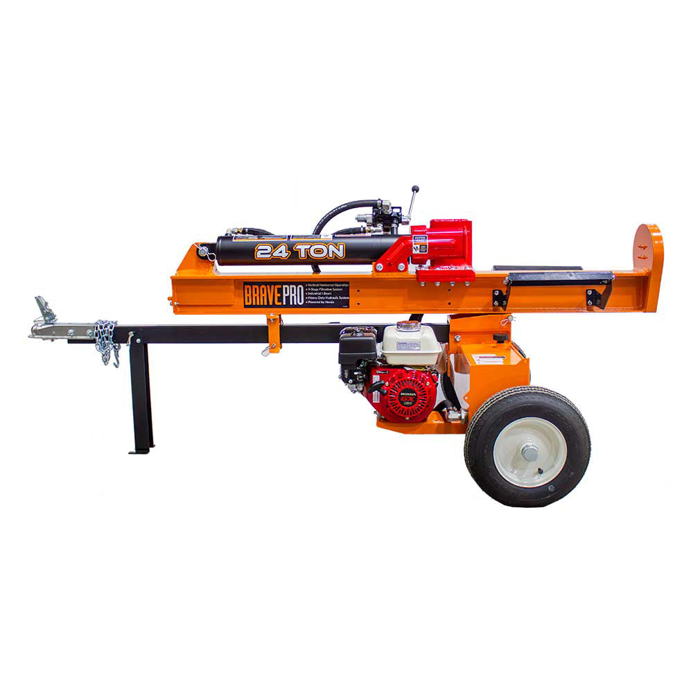 Brave Log Splitter 24-Ton Honda GX160 - VH1724GX