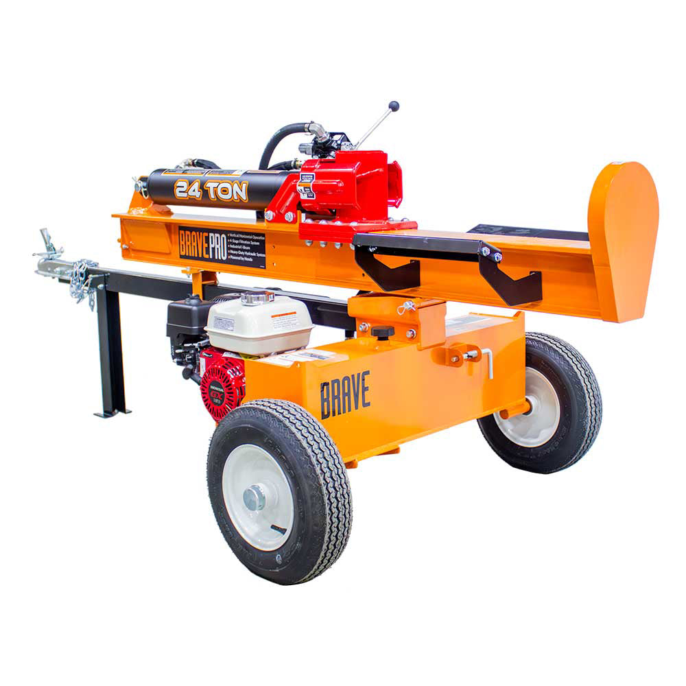 Brave Log Splitter 24-Ton Honda GX160 - VH1724GX