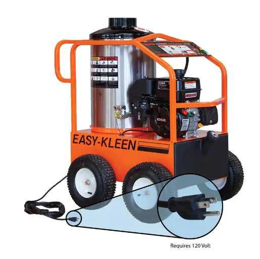 Easy-Kleen 2700 PSI 3 GPM Kohler 6.5 Hp Recoil Start Gasoline Driven Hot Water Pressure Washer New- EZO2703G