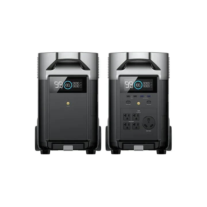 EcoFlow DELTA Pro + Smart Extra Battery / +2 DELTA Pro Extra Battery - DELTAPro-DELTAProEB - US/US2