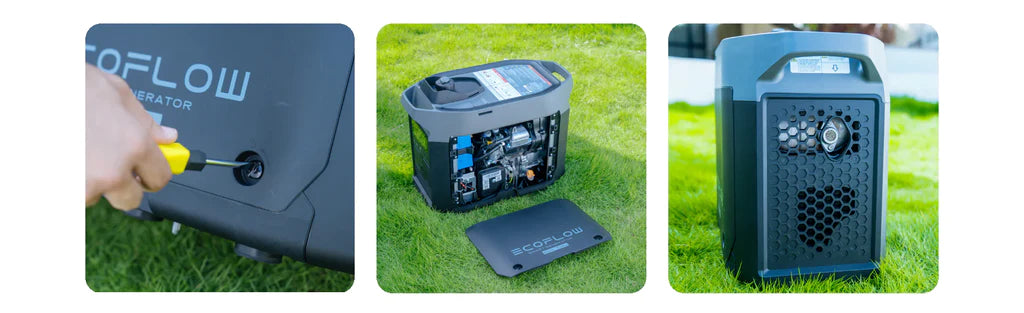 EcoFlow DELTA Pro + EcoFlow Smart Generator (Dual Fuel) - DP-DG200-TG