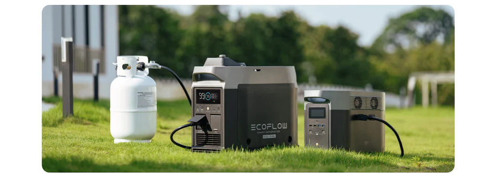 EcoFlow DELTA Pro + EcoFlow Smart Generator (Dual Fuel) - DP-DG200-TG