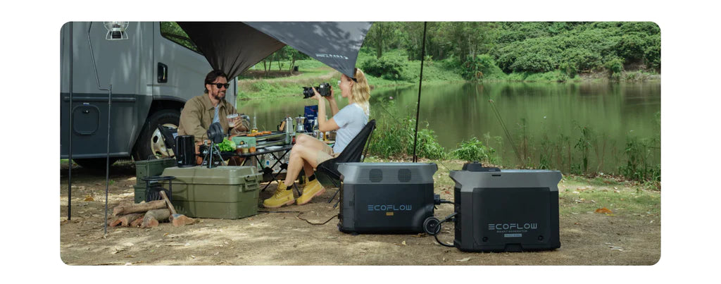 EcoFlow DELTA Pro + EcoFlow Smart Generator (Dual Fuel) - DP-DG200-TG