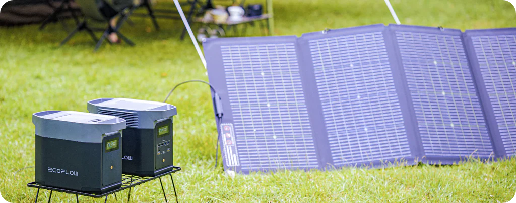 EcoFlow DELTA 2 + 400W Portable Solar Panel - DELTA2-400W