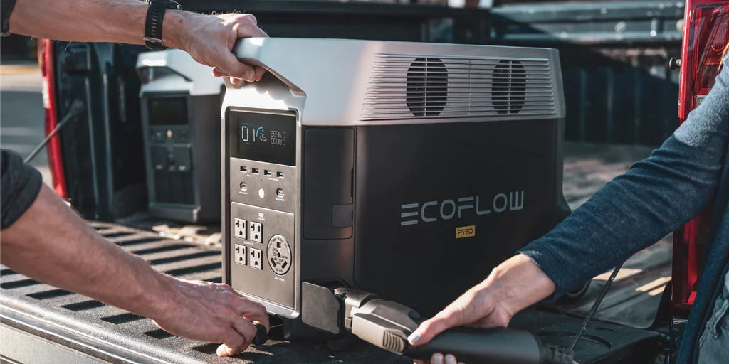 EcoFlow DELTA Pro + 220W Portable Solar Panel - 1/2/3 TMR500-MS430/2MS430/3MS430-US