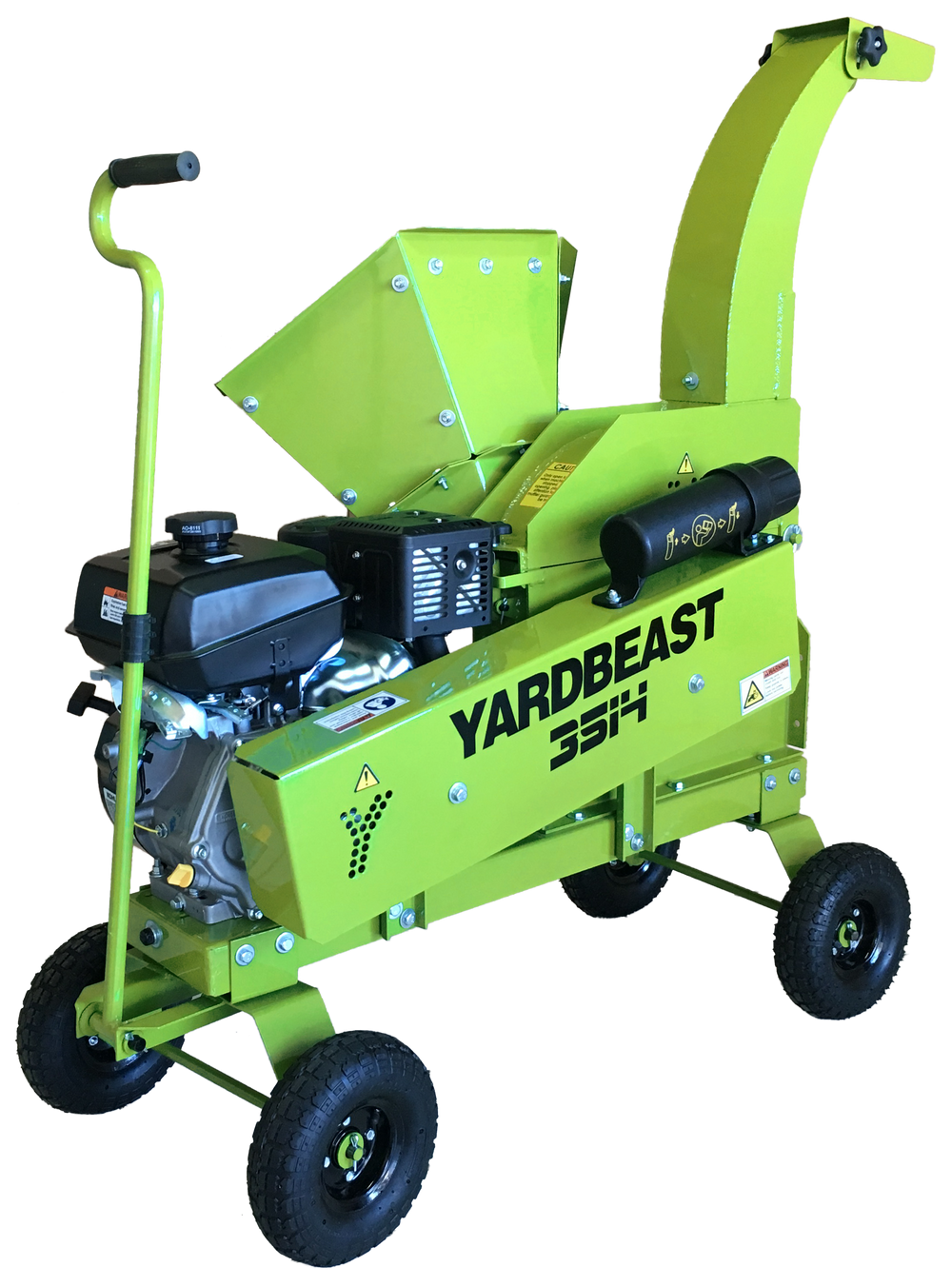 Yardbeast 429cc 14HP Kohler CH440 Engine 3.5" Wood Chipper/Shredder - 3514