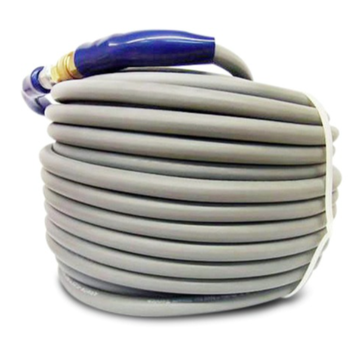 Pressure-Pro 3/8 in. x 200 ft. Non-Marking 4000 PSI Pressure Washer Replacement Hose with Quick Connect - AHS295