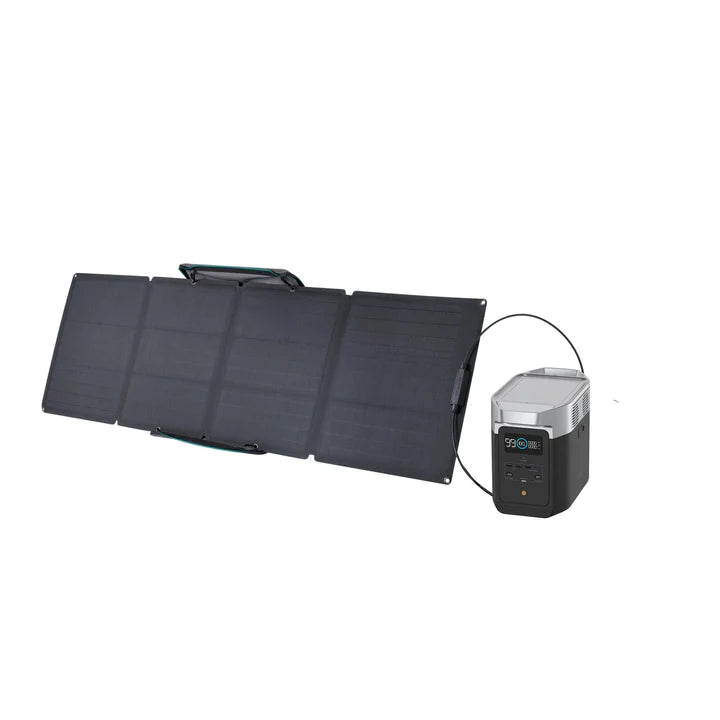 EcoFlow DELTA 2 + 160W Portable Solar Panel - 1/2 - DELTA2-160W/160W2