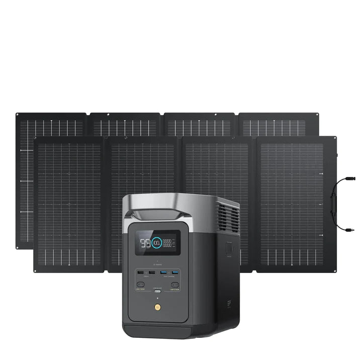 EcoFlow DELTA 2 + 220W Portable Solar Panel - 1/2 - DELTA2-220W/220W2