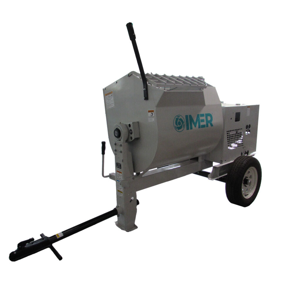 Imer HSM 12 Towable Steel Drum Mortar Mixers- 1130121/1130122