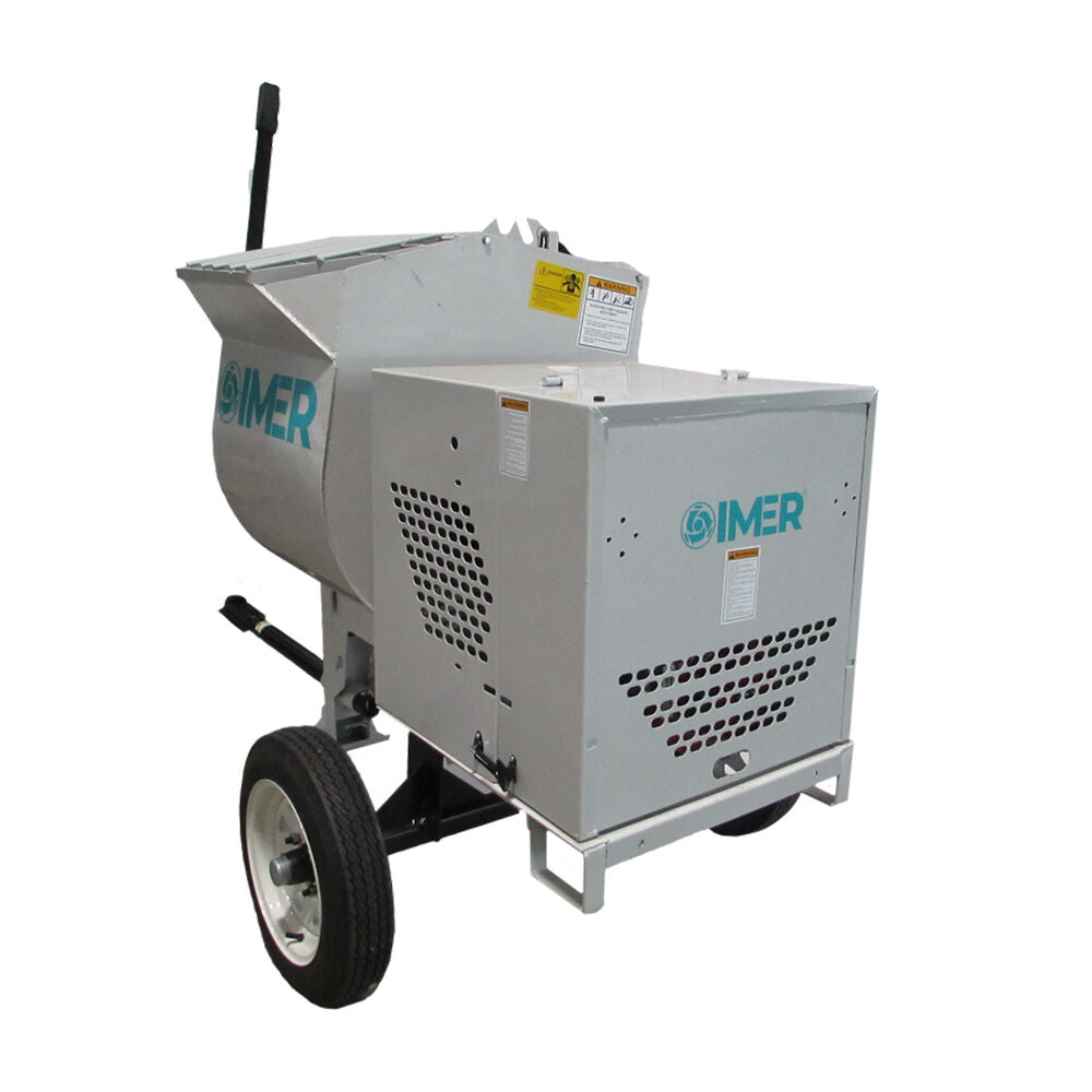 Imer HSM 8 Towable Steel Drum Mortar Mixers- 1130081/1130082