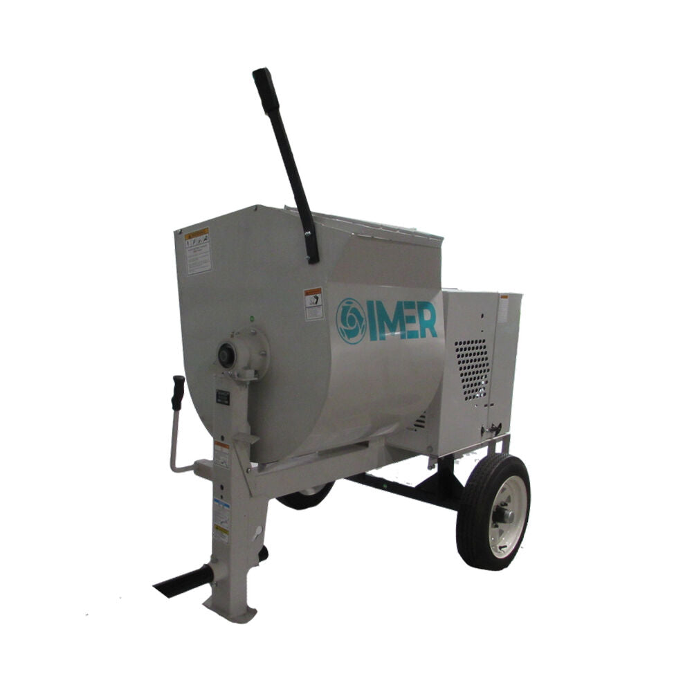 Imer HSM 8 Towable Steel Drum Mortar Mixers- 1130081/1130082